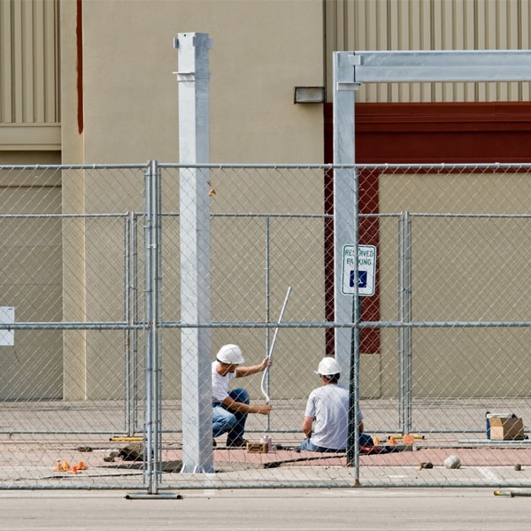 how much time can i rent the temporary fence for my construction site or event in Vernon Rockville CT
